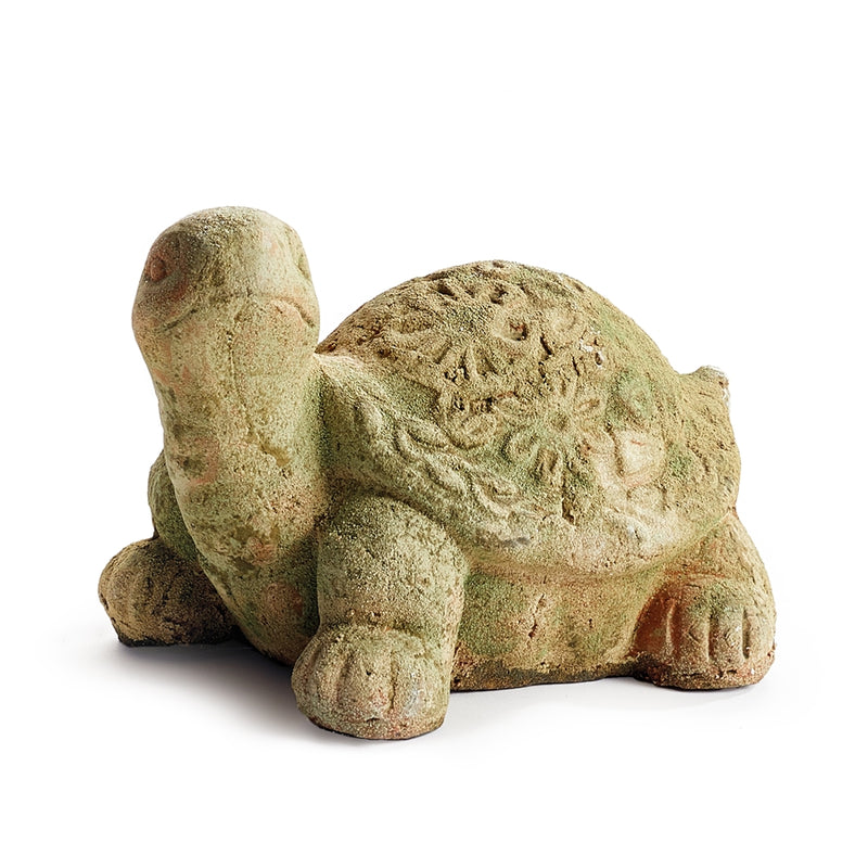 Napa Garden Collection-Weathered Garden Turtle, 6.75 inches