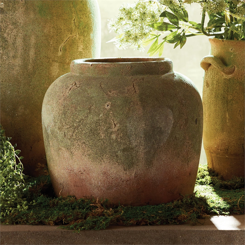 Napa Home Garden, WEATHERED GARDEN URN 11.25",dj241