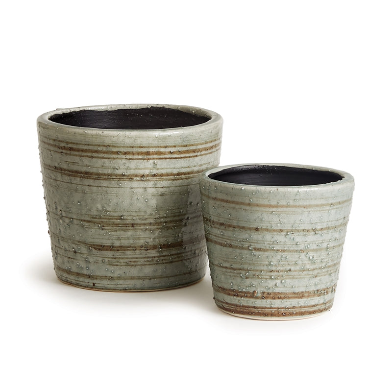 Napa Home Garden, FINCH POTS ,SET OF 2,dj423gr