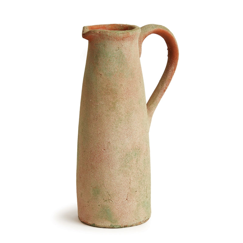 Napa Home Garden, WEATHERED GARDEN DECORATIVE PITCHER,dj431