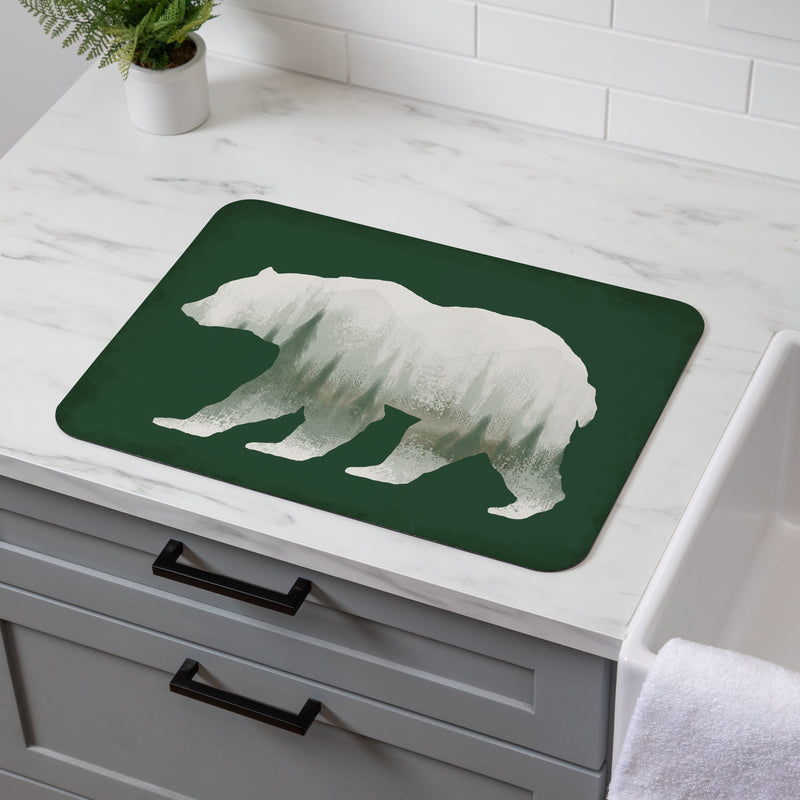 High Country Painting Drying Mat, Bear, 20"x15"