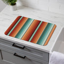 Southwest Pueblo Drying Mat, Serape Stripe, 20"x15"
