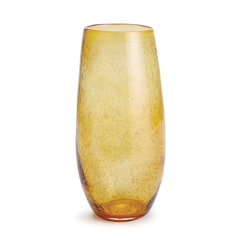 Napa Home Garden, CLAIRE VASE 15" AMBER,dw213brl