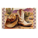 Wild West Embossed Mat