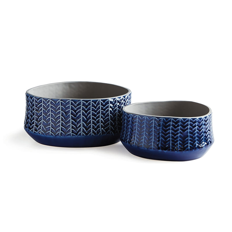 FRASIER LOW POTS ST/2 DARK BLUE