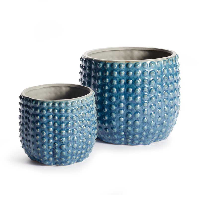 NAPA Home & Garden, URCHIN POTS, SET OF 2,EN162BL