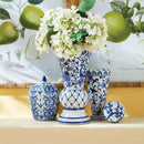 NAPA Home & Garden, BARCLAY BUTERA DYNASTY CHINOISERIE LIDDED JAR,FG407