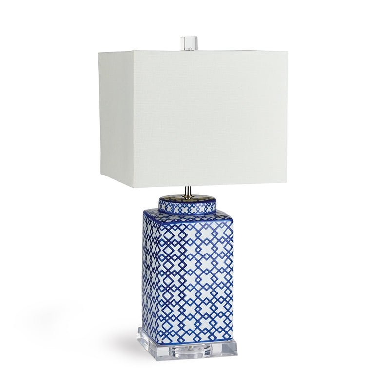 Napa Home Garden, FRETWORK SQUARE LAMP LG,fl246