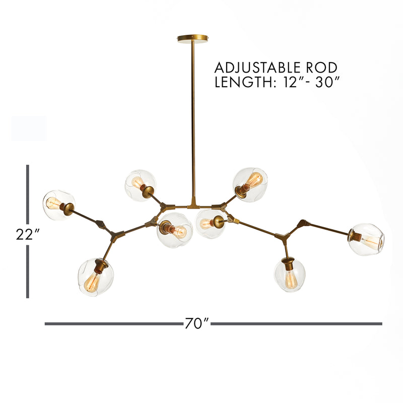 NAPA Home & Garden, DANIELLA GLOBE CHANDELIER,FL253