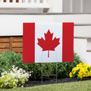 Canada Strong True North Yard Sign, Flag, 24"x18"