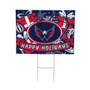 Washington Capitals Yard Sign, Holiday