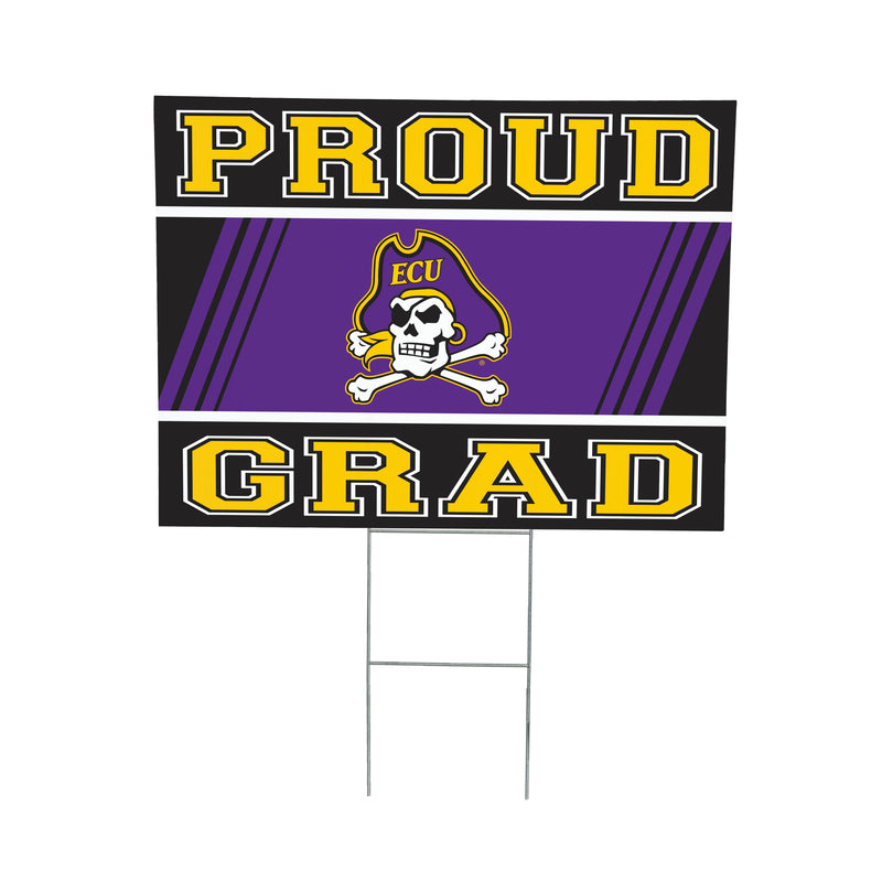 East Carolina University Coroplast Yard Sign Graduate