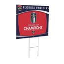 Florida Panthers, Stanley Cup 2025 Champions Cororplast Yard Sign