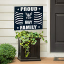 US Navy Proud Family Yard Sign