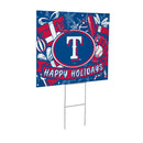 Texas Rangers Yard Sign, Holiday
