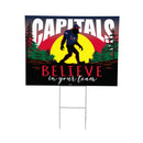 Washington Capitals Yard Sign, Bigfoot