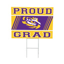 Louisiana State University Yard Sign Graduate