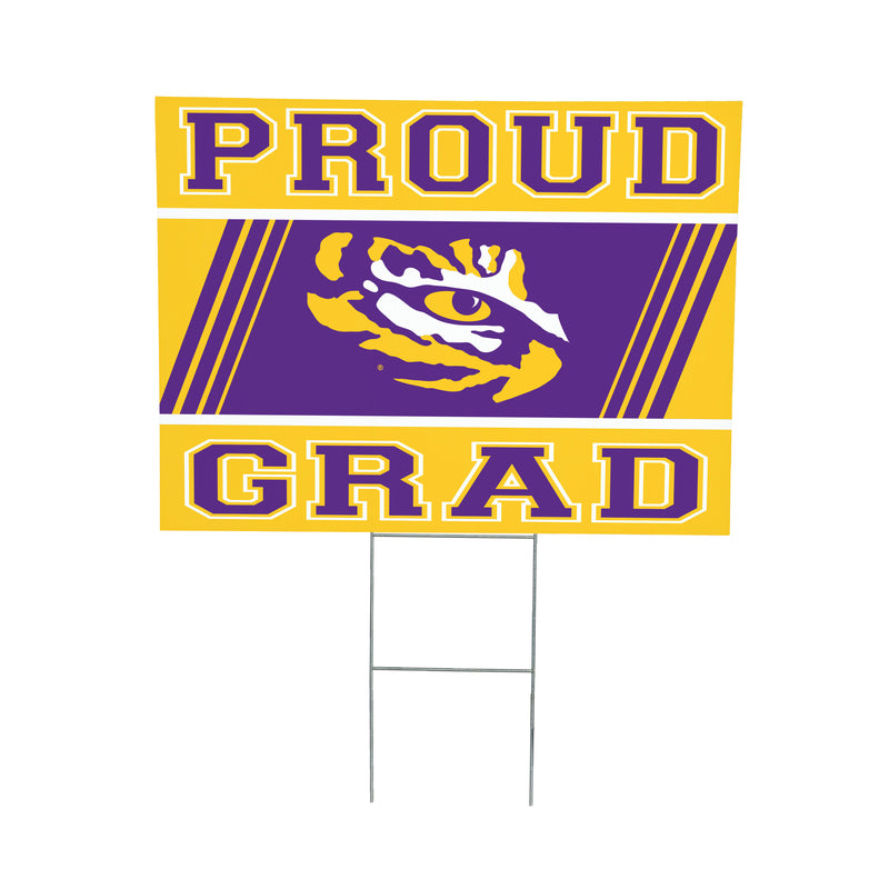 Louisiana State University Yard Sign Graduate