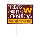 Washington Commanders Yard Sign, Halloween Treats for Fans
