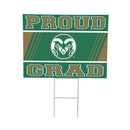 Colorado State University Yard Sign Graduate