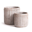 NAPA Home & Garden, CALLA POTS, SET OF 2,GN402