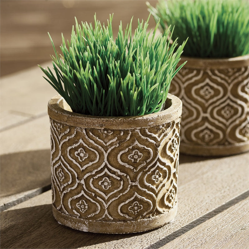 Napa Home Garden, MINI GRASS DROP-IN 3.5" GREEN,gp255gr