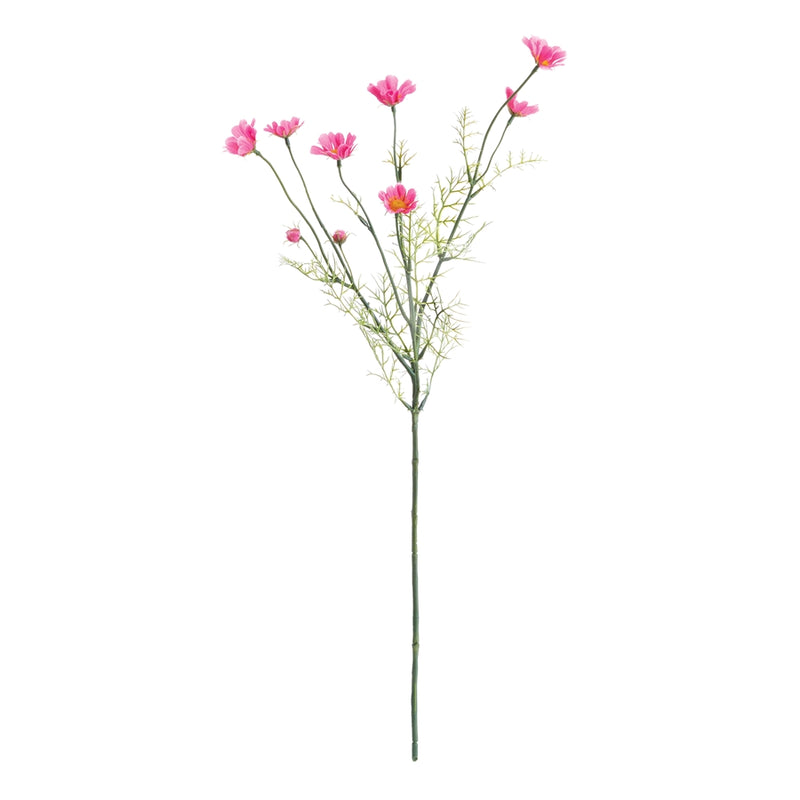 Napa Floral Collection-Cosmos Stem 25 inches Dark Pink
