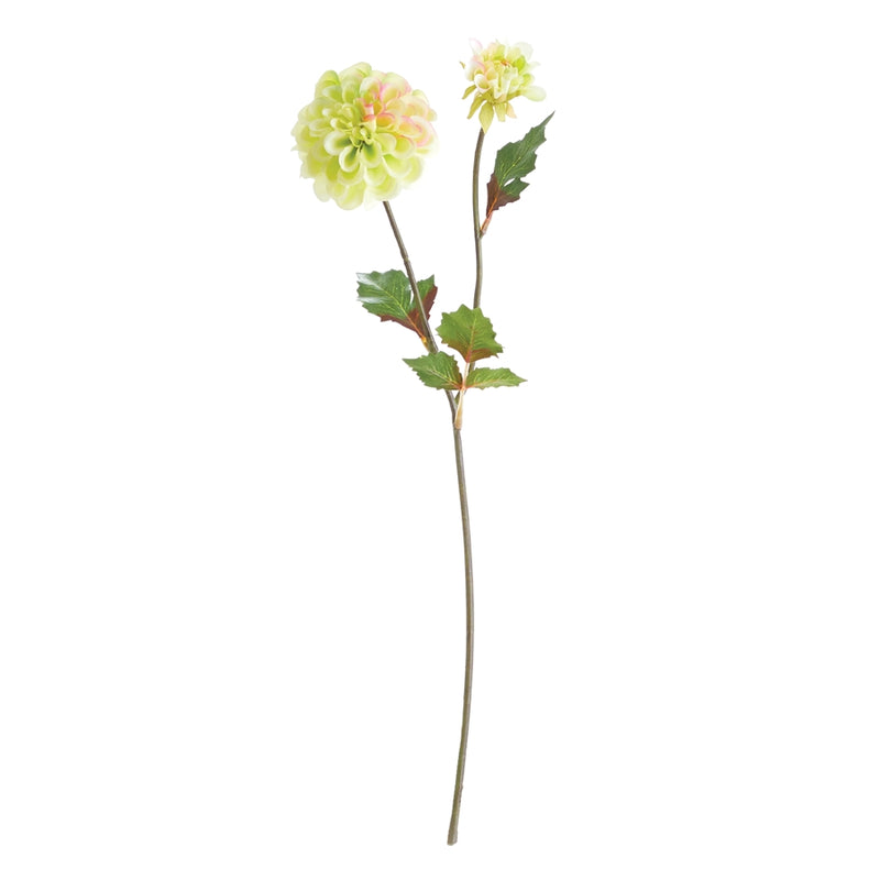 Napa Floral Collection-Dahlia Stem 19 inches Light Green