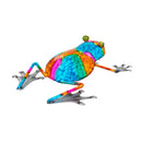 Metal Gradient Frog Garden Statue, 5"H