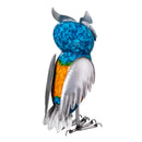 Metal Gradient Owl Garden Statue, 15"H
