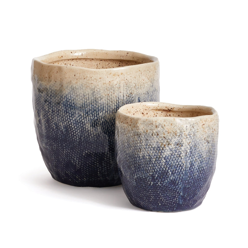 Napa Home Garden, SHADIYA CACHEPOTS ,SET OF 2,hr402