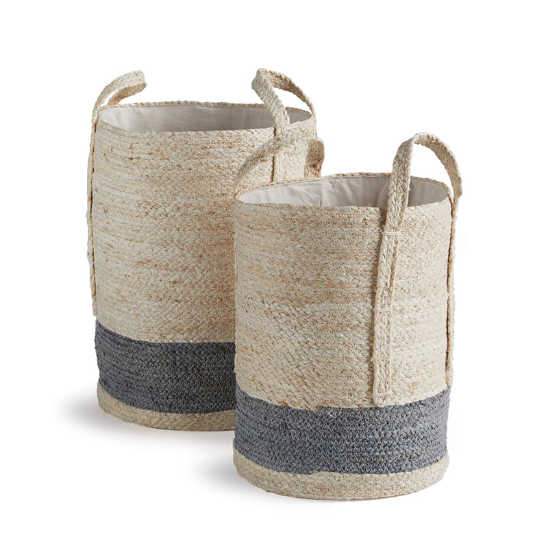 Napa Home Accents Collection-Quinn Round Baskets , Set of 2