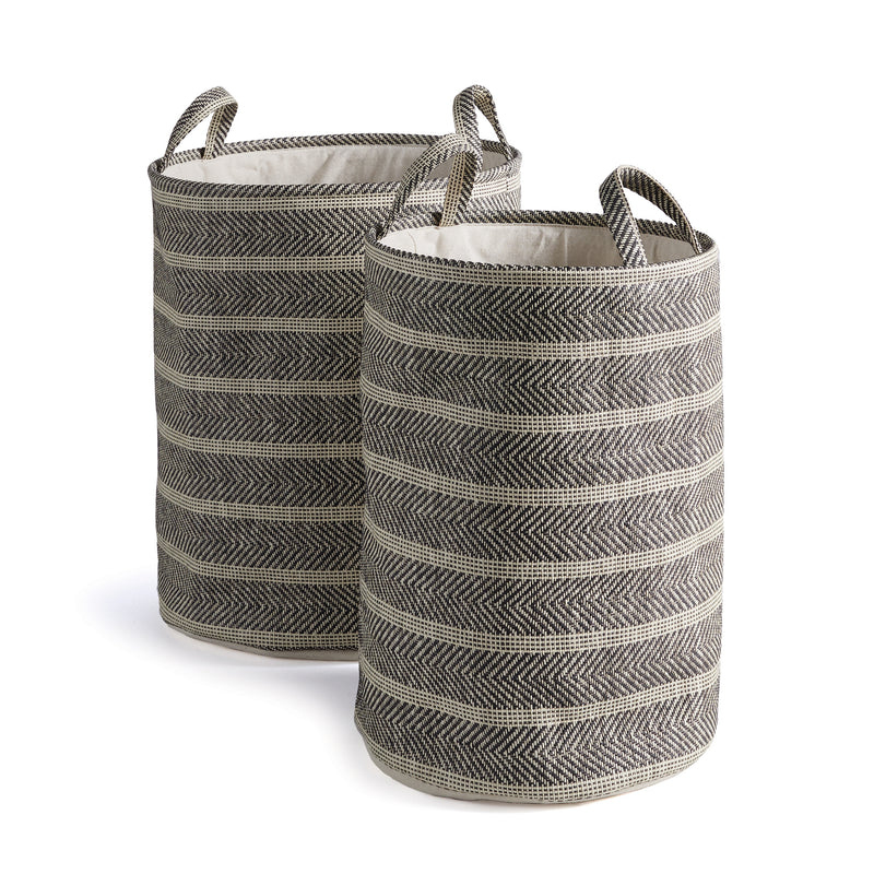 NAPA Home & Garden, MARLEIGH ROUND BASKETS, SET OF 2,HU407