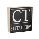 State Wooden Plock Connecticut 6x6"