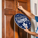 Toronto Maple Leafs Halloween Round Door Décor with Hanging Rope, 18x18