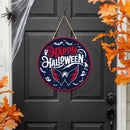 Washington Capitals Halloween Round Door Décor with Hanging Rope, 18x18