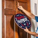 Washington Capitals Halloween Round Door Décor with Hanging Rope, 18x18
