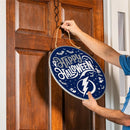 Tampa Bay Lightning Halloween Round Door Décor with Hanging Rope, 18x18