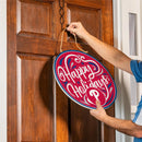 Philadelphia Phillies Holiday Round Door Décor with Hanging Rope, 18x18