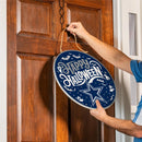 Dallas Cowboys Halloween Round Door Décor with Hanging Rope, 18x18