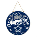 Dallas Cowboys Halloween Round Door Décor with Hanging Rope, 18x18