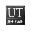 State Wooden Plock Utah 6x6"