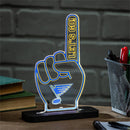 St Louis Blues Hockey Foam Finger Desklite LED Decor