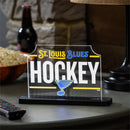 St Louis Blues Hockey Rectangle Desklite LED Decor