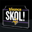 Minnesota Vikings NFL Football Rectangle Desklite LED Decor
