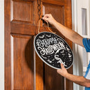 Chicago White Sox Halloween Round Door Décor with Hanging Rope, 18x18
