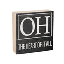 State Wooden Plock Ohio 6x6"