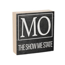 State Wooden Plock Missouri 6x6"