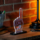 Buffalo Bills NFL Football Foam Finger Desklite LED Decor