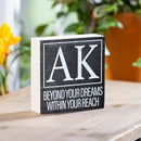 State Wooden Plock Alaska 6x6"